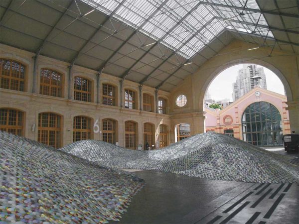 «Waste landscape», Paysage manufacturé, Installation d&rsquo;Elise Morin et Clemence Eliard