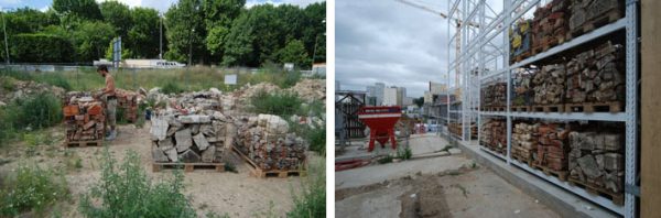 Projet marbre d&rsquo;ici – Concassage public, performance et installation