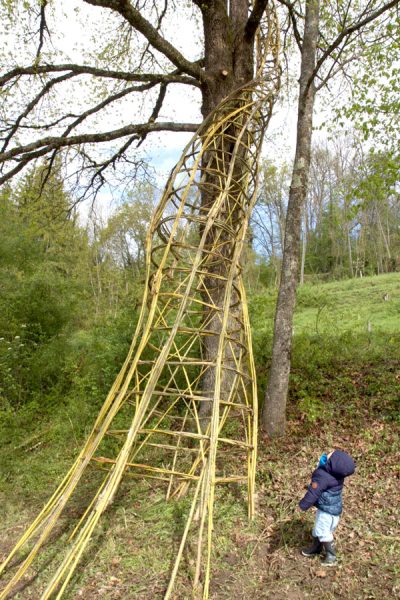 « L&rsquo;Ogre de Davos », performance de Thierry Boutonnier